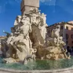 מזרקת ארבעת הנהרות בפיאצה נאבונה